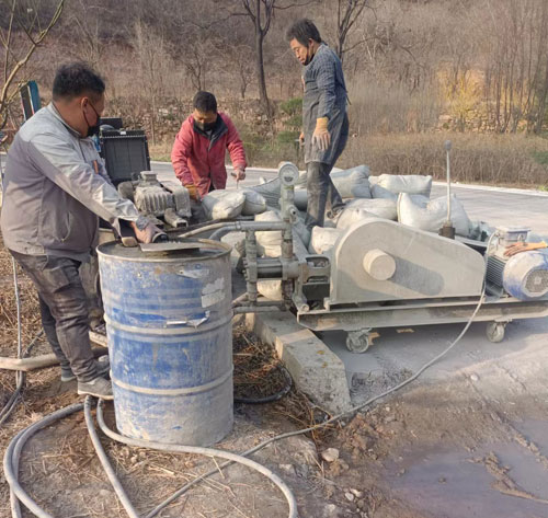 鹤壁路面下沉注浆